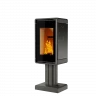 ПЕЧЬ-КАМИН АСТОВ КУБ (ПК 4581) (КАМ. НА НОГЕ)